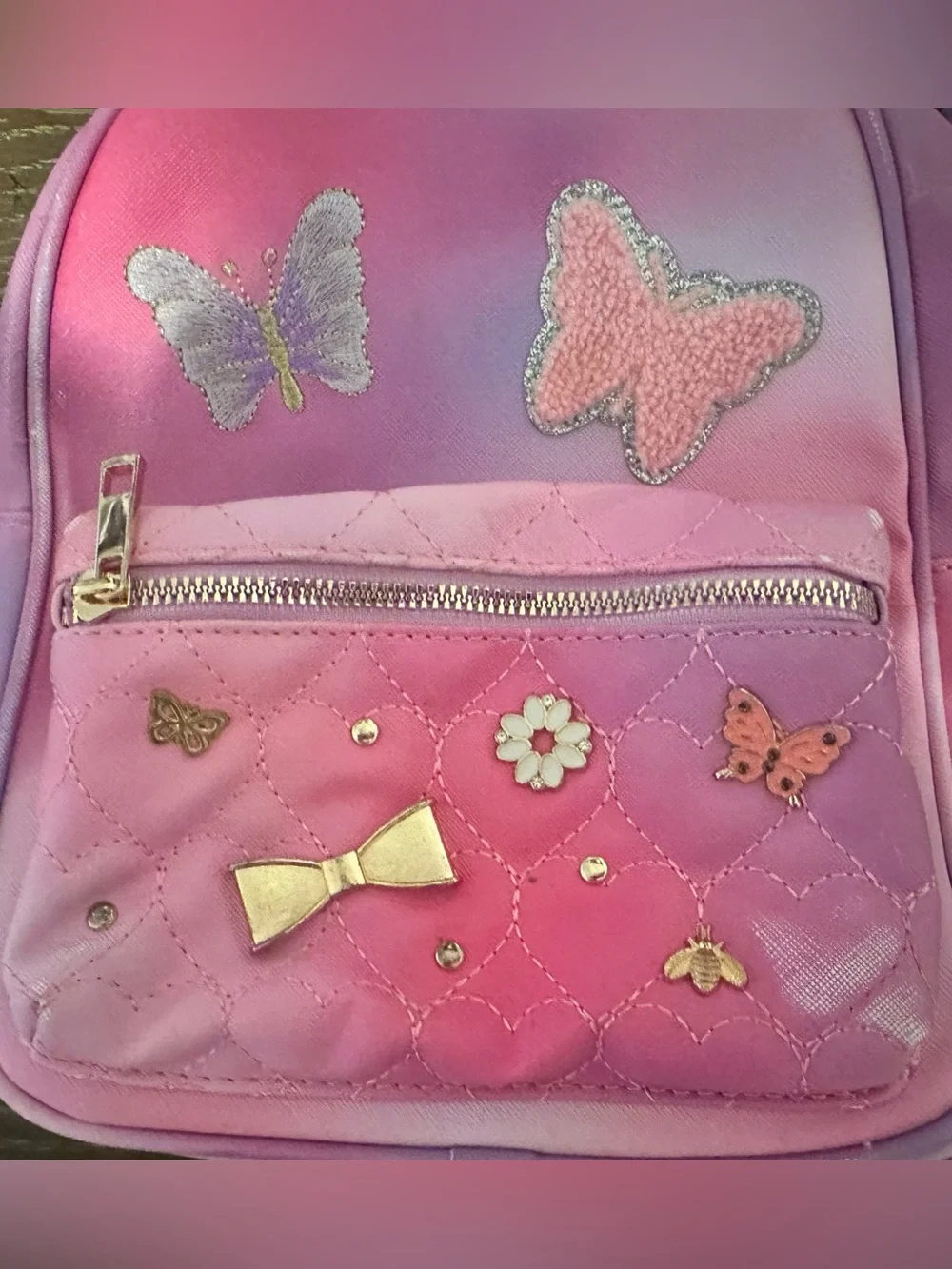 Bundle of 4 min-backpacks/purses